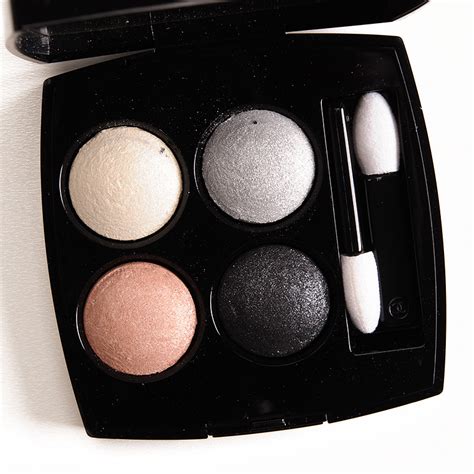 chanel ombre de lune|Chanel Tisse Ombre de Lune (258) Eyeshadow Quad Review.